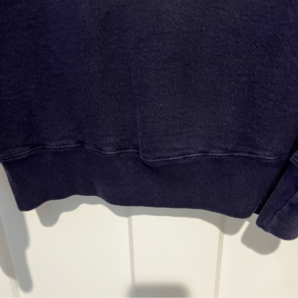 VTG North Carolina UNC Tar Heels Embroidered Floral Sweatshirt Large USA - Picture 3 of 13